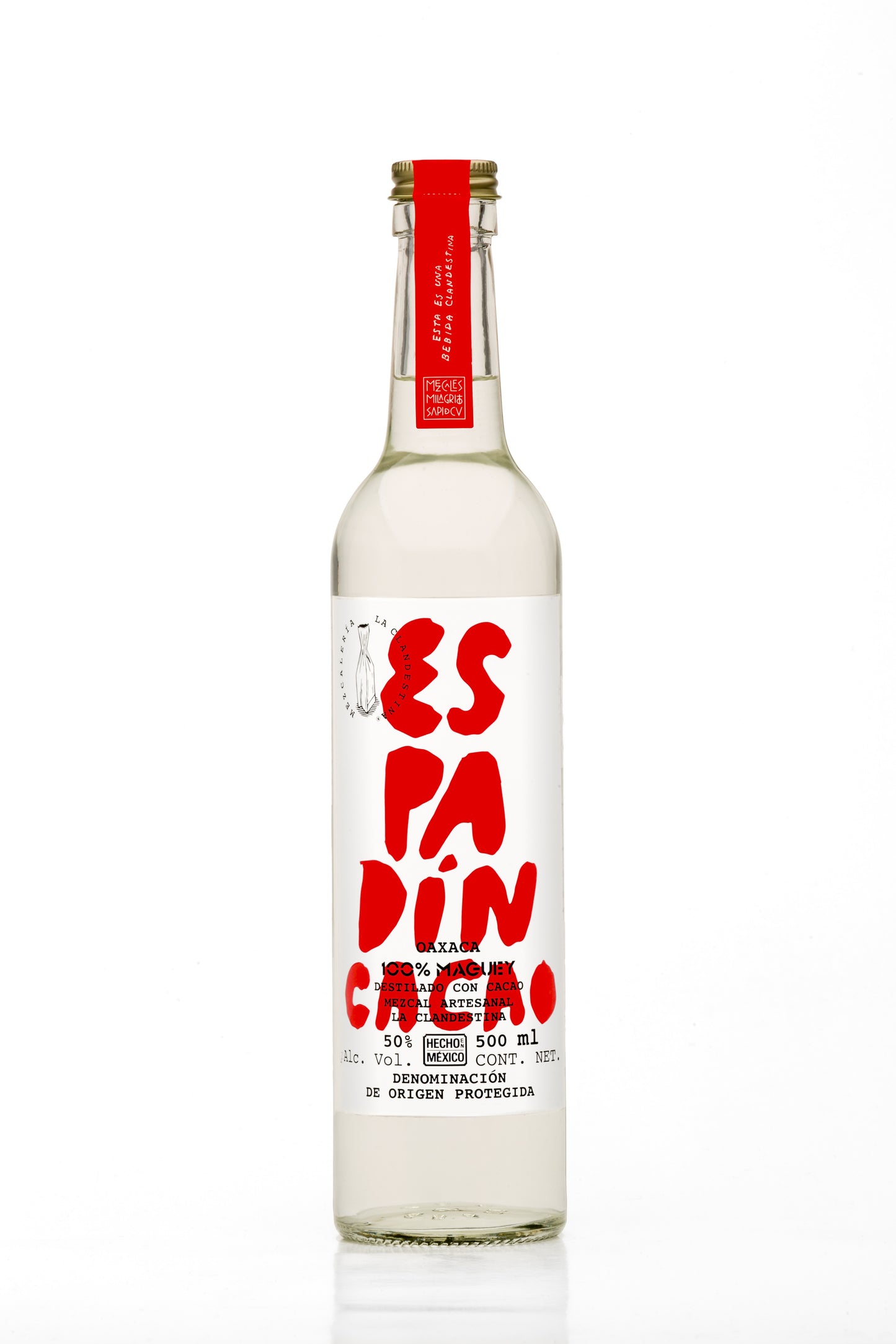 La Clandestina Espadin Cacao 500ml